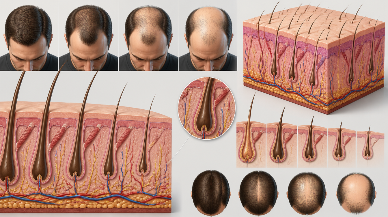 The Science of Hair Loss in Men