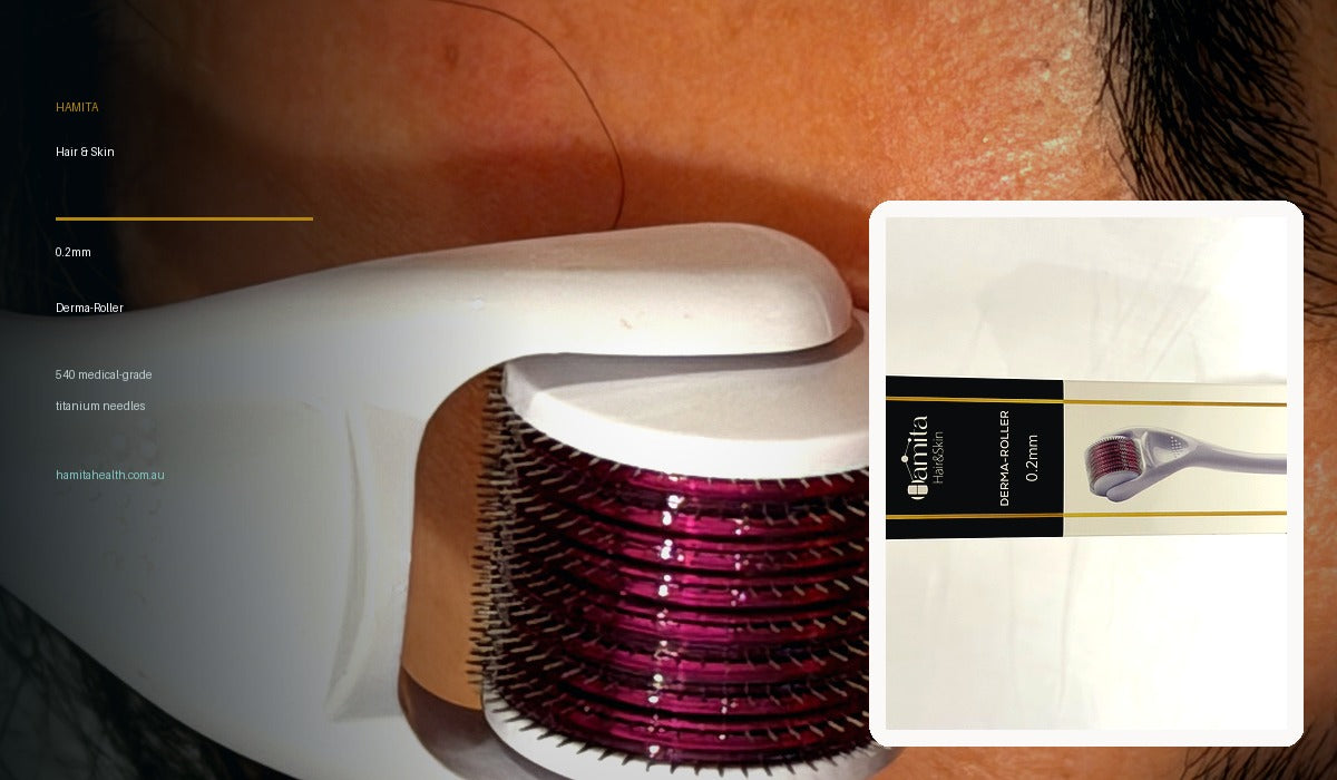 The 0.2mm Derma Roller: The Daily Secret to Better Skin & Hair Absorption