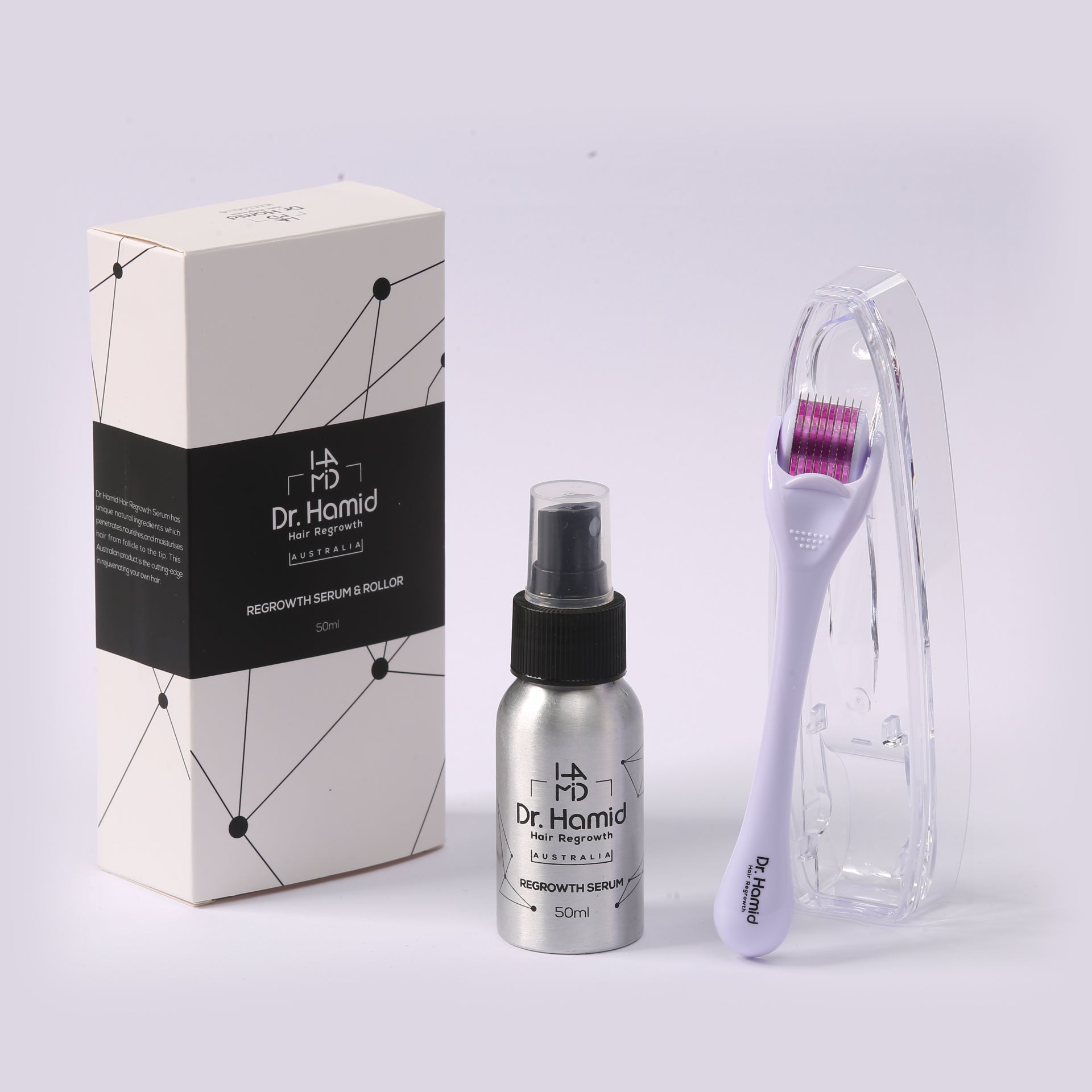 Dr Hamid hair regrowth-Serum Package