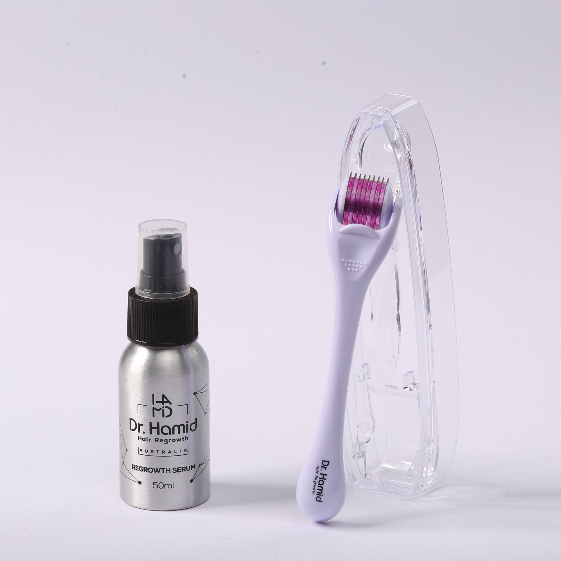 regrowth Serum and Derma Roller