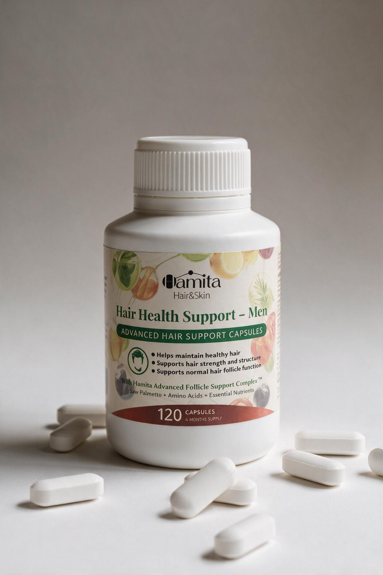 Hair Health Support Men - 120 Capsules