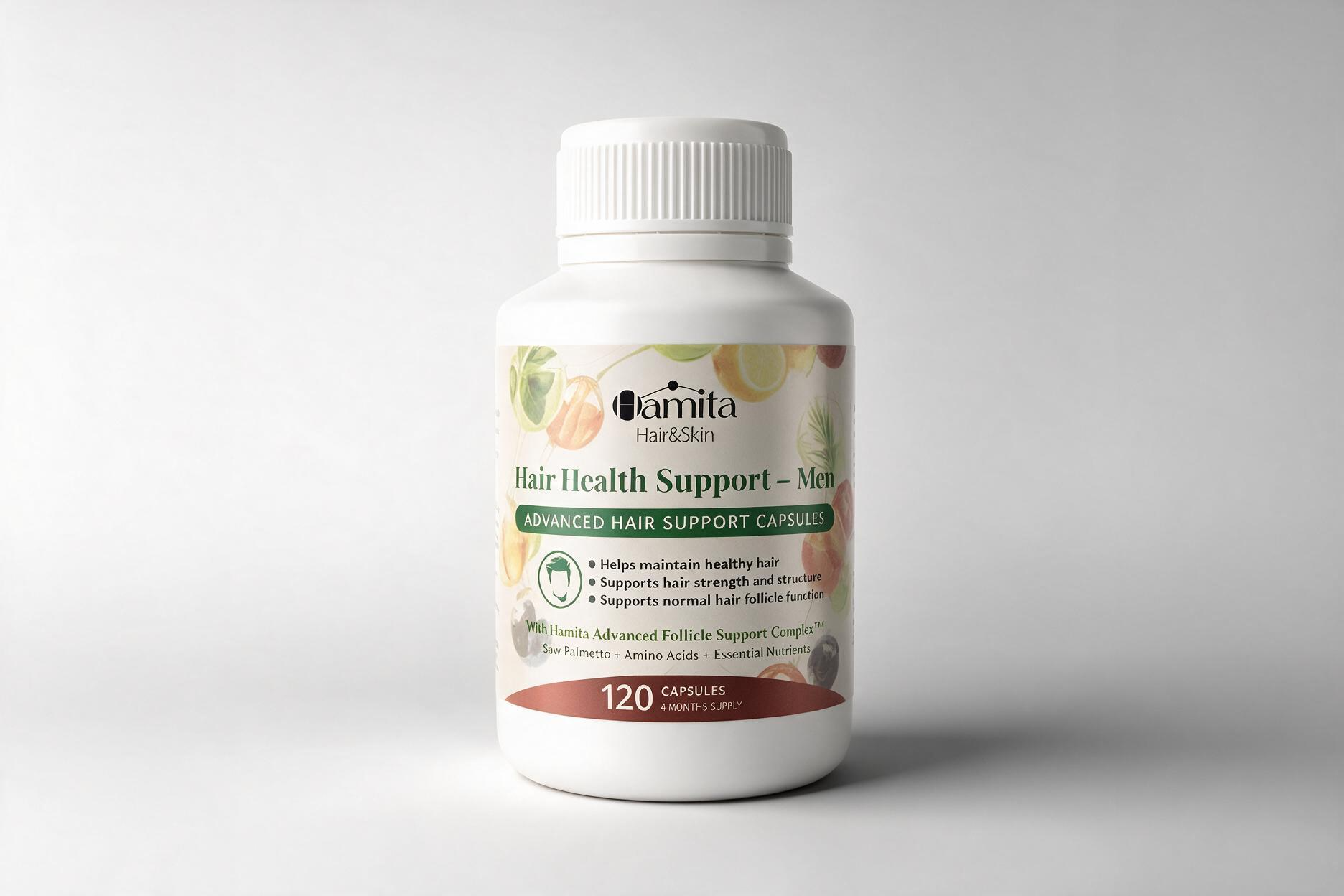 Hair Health Support Men - 120 Capsules