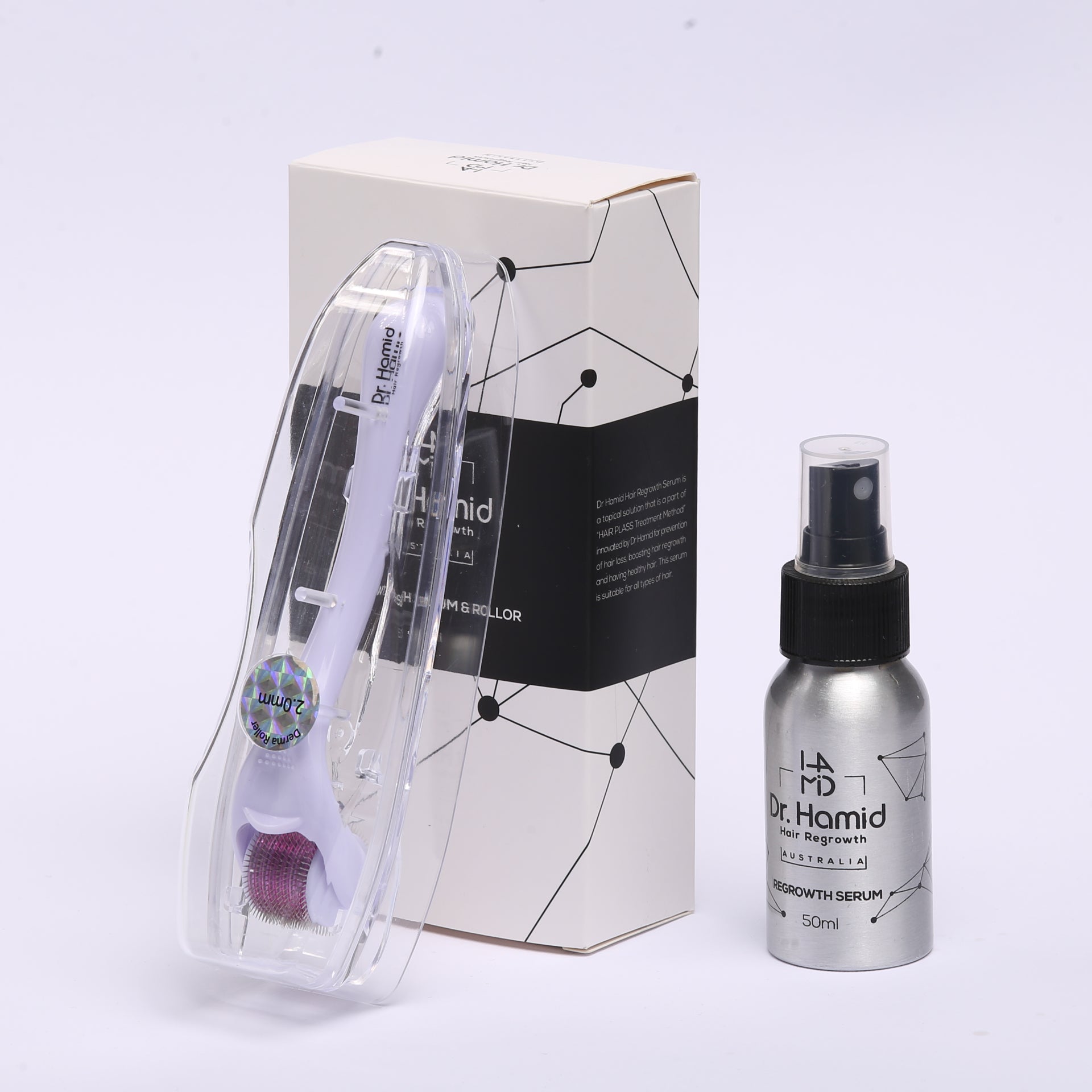 Dr Hamid hair regrowth Serum Package in Rejuvenation Bundle