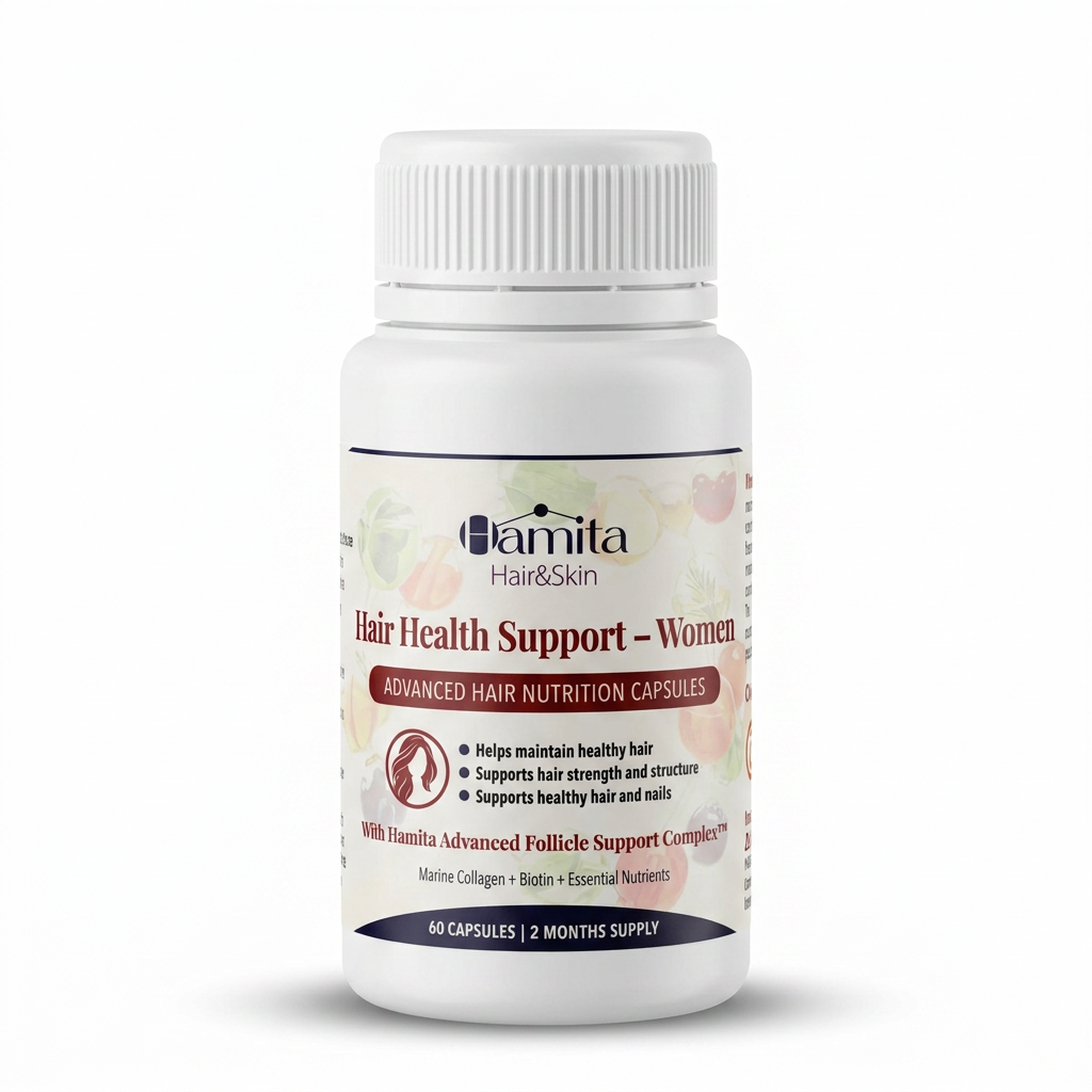 Hamita Hair Growth Capsules for Women — Advanced Natural Hair Growth Supplement | 60 Capsules
